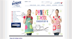 Desktop Screenshot of dyneke.com